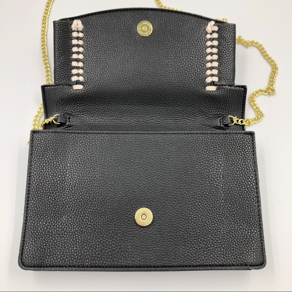 Danielle Nicole cocktail purse / gold crossbody strap NWOT - Picture 3 of 9